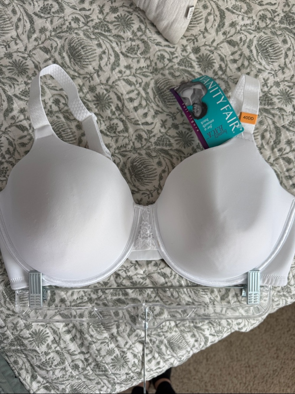 Vanity Fair White Seamless Full Coverage Bra